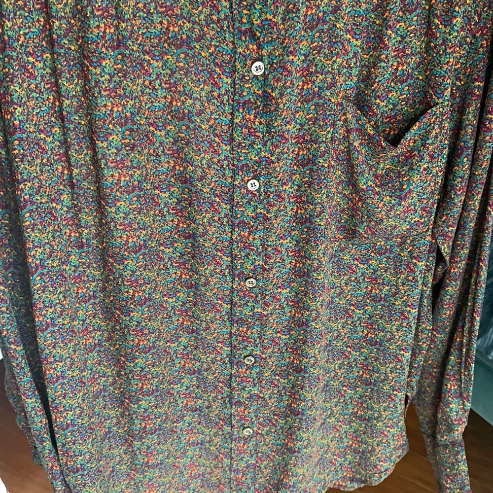 Isabel Marant | Button Down Sheer Printed Blouse - image 8